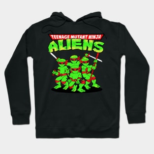 ninja aliens Hoodie